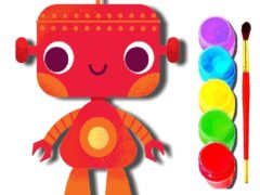 BTS Robot Coloring Book