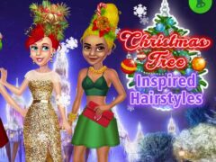 Christmas Tree Inspired Hairstyles