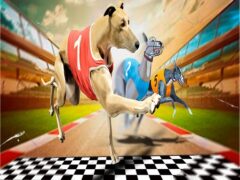 Crazy Dog Racing Game 2020