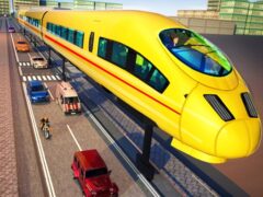 Euro Train Simulator Game 3D