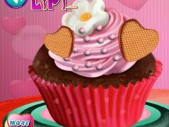First Date Love Cupcake