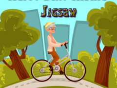 Happy Bike Riding Jigsaw