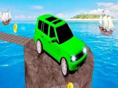 Impossible Jeep Racing Game : Crazy Tracks