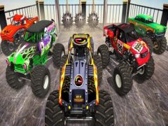 Monster Truck Impossible Stunt Track