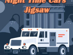 Night Time Cars Jigsaw