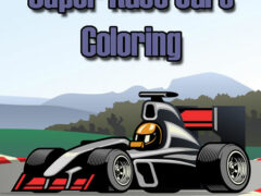 Super Race Cars Coloring