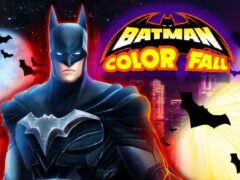 Batman Color Fall Puzzle Game