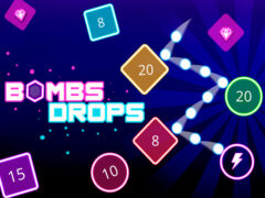 Bombs Drops – Physics balls