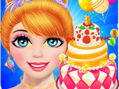 Cute Girl Birthday Celebration Party: Girl Games