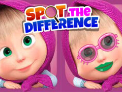 find differences – Masha and bear